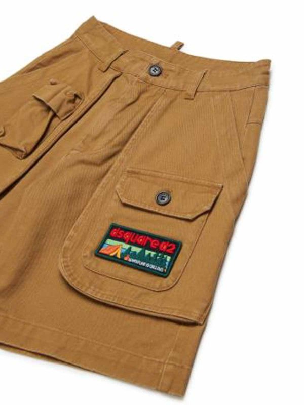 The Best Shops DSQUARED2: Shorts - Shorts - Beis