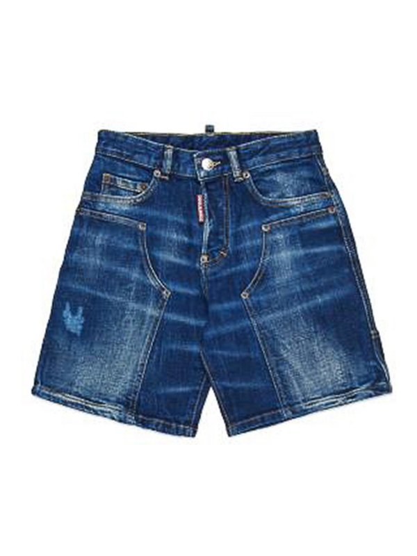 DSQUARED2: Shorts - Shorts - Azul