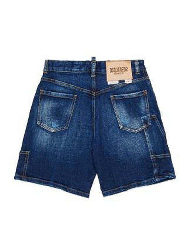 DSQUARED2: Shorts online - Shorts - Azul