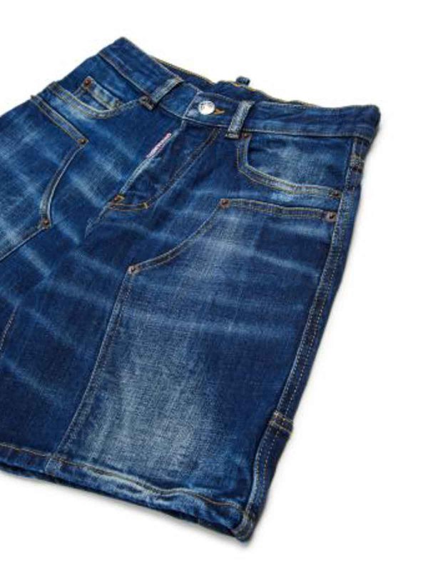 The Best Shops DSQUARED2: Shorts - Shorts - Azul