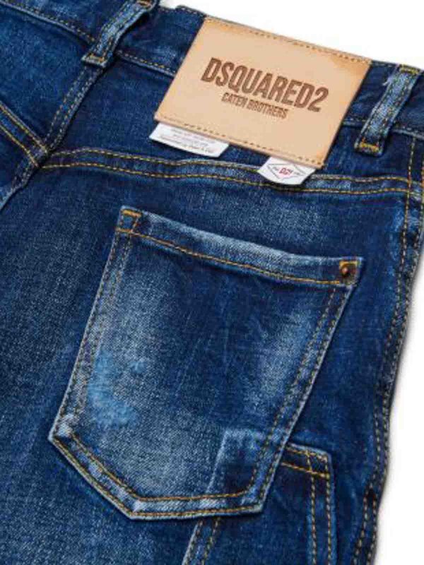 Shorts - Azul shop online: DSQUARED2