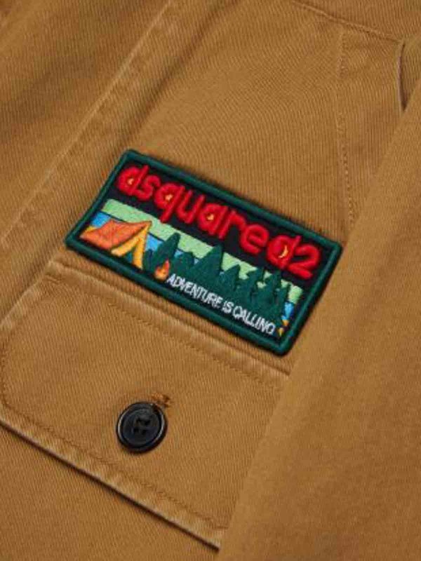 Blazer With Logo shop online: DSQUARED2