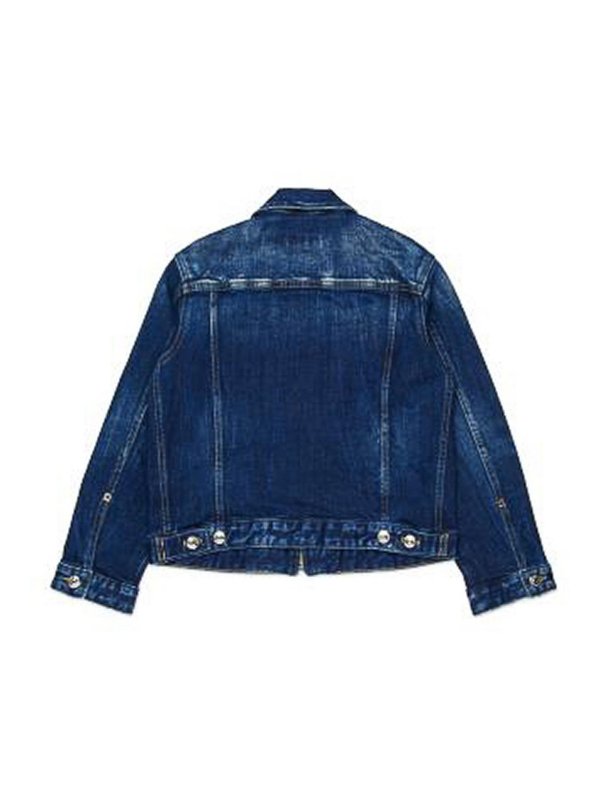 DSQUARED2: casual jackets online - Denim jacket with zip