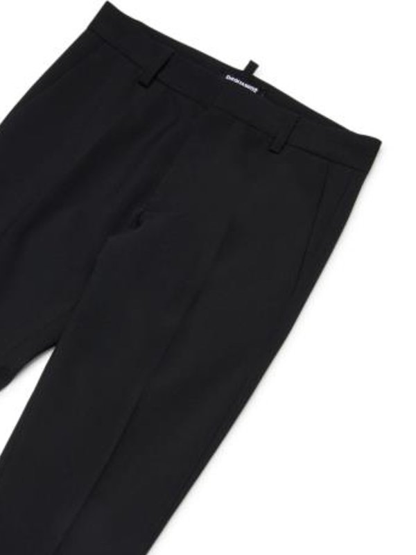 The Best Shops DSQUARED2: カジュアルトラウザー - カジュアルパンツ - 黒