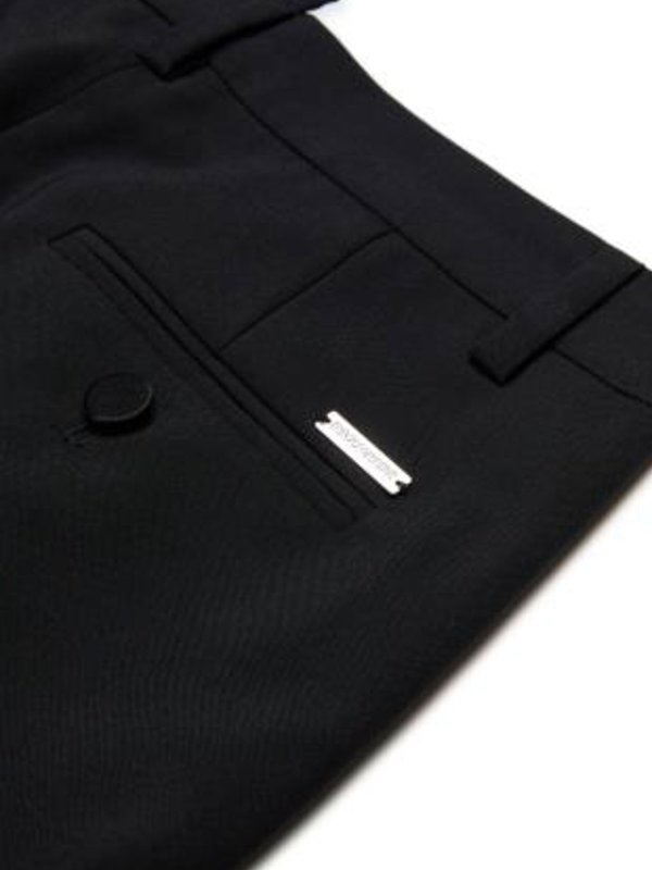 カジュアルパンツ - 黒 shop online: DSQUARED2