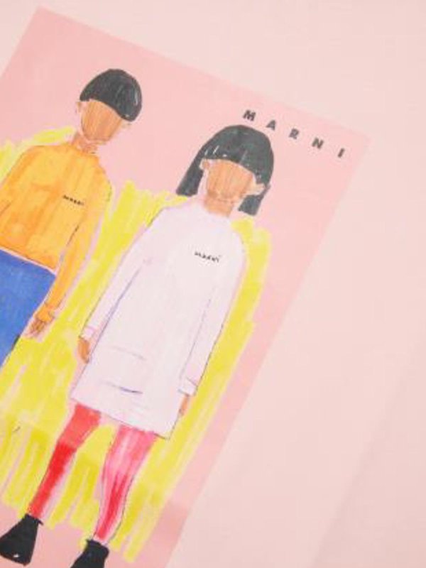 Tシャツ - ヌードカラー Replica 
online: Marni