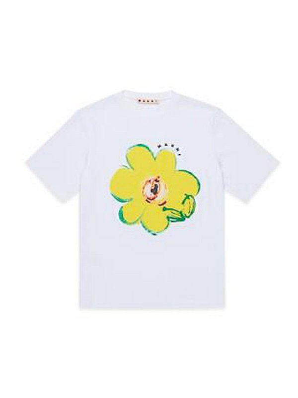 Marni: t-shirts - T-Shirt With Print