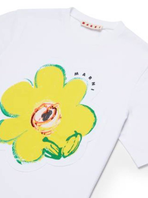 The Best Shops Marni: t-shirts - T-Shirt With Print