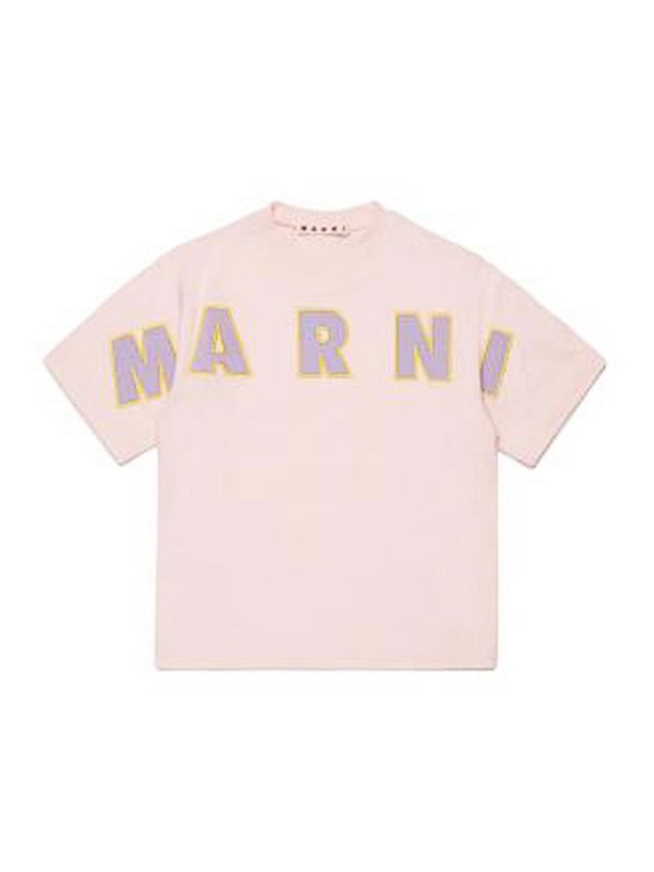Marni: t-shirts - T-Shirt With Logo