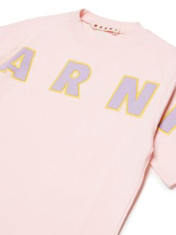 The Best Shops Marni: t-shirts - T-Shirt With Logo
