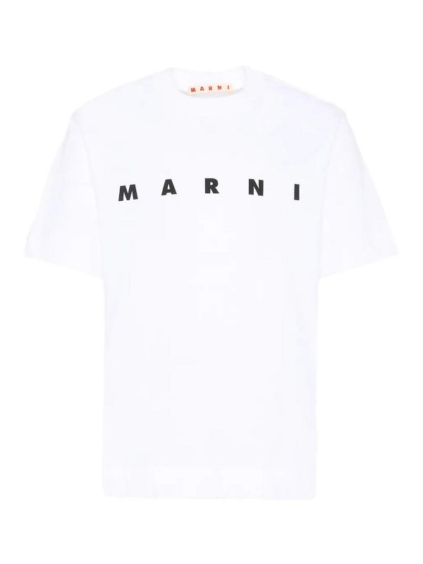 Marni: t-shirt - T-Shirt Con Logo