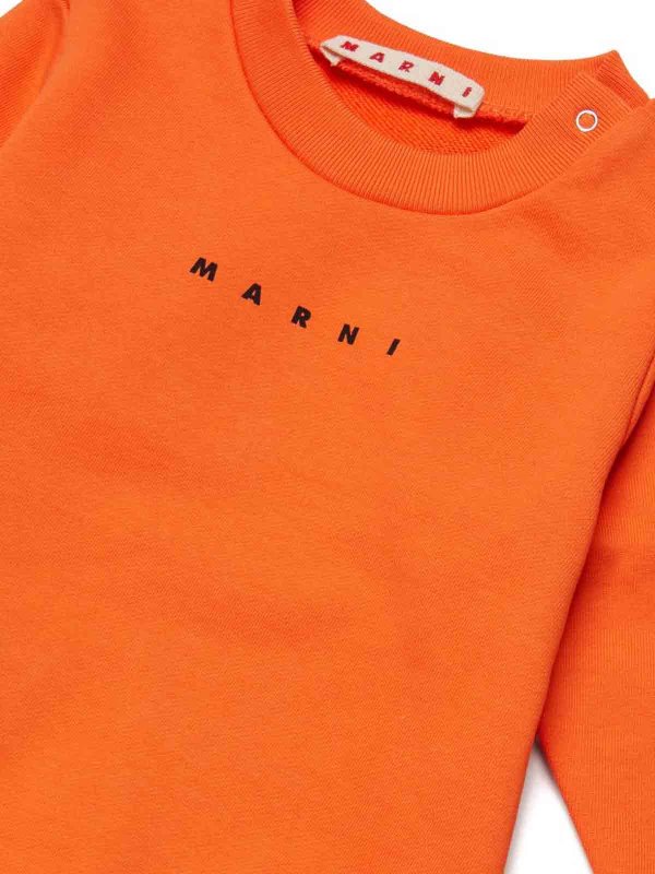 The Best Shops Marni: Sweatshirts und Pullover - Sweatshirt - Orange