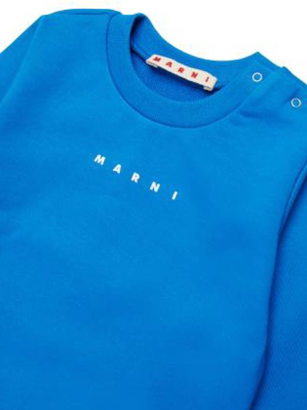 The Best Shops Marni: スウェット＆セーター - スウェットシャツ/セーター - ブルー