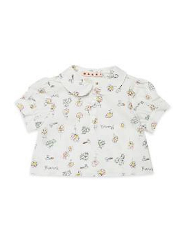 Marni: Camisas - Camisa - Blanco