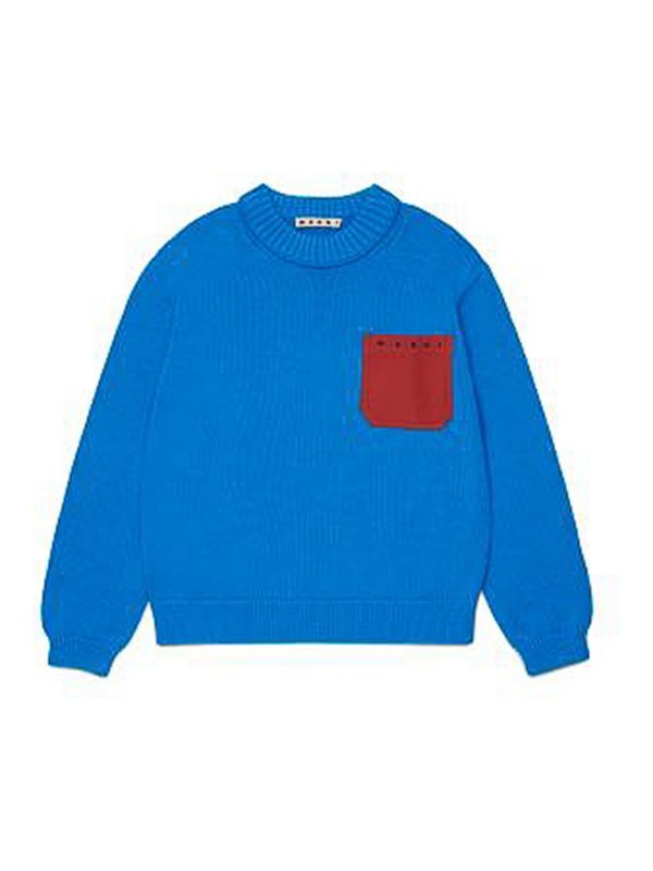 Marni: crew necks - Pullover with logo