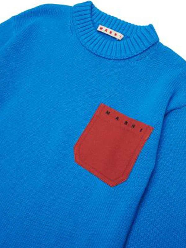 The Best Shops Marni: crew necks - Pullover with logo