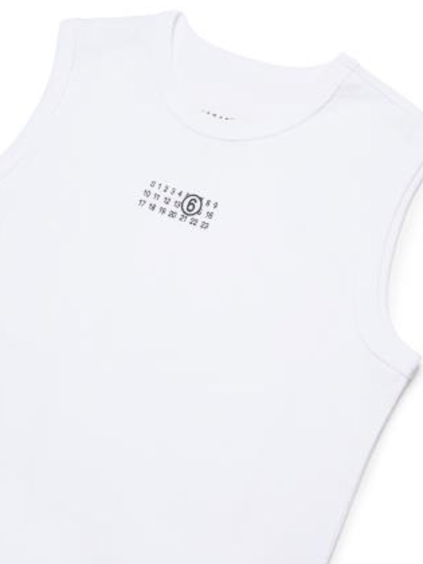 The Best Shops MM6 MAISON MARGIELA: トップス＆タンクトップ - トップ/タンクトップ - 白