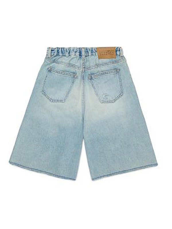 MM6 MAISON MARGIELA: トラウザーショーツ online - ショートパンツ - ブルー