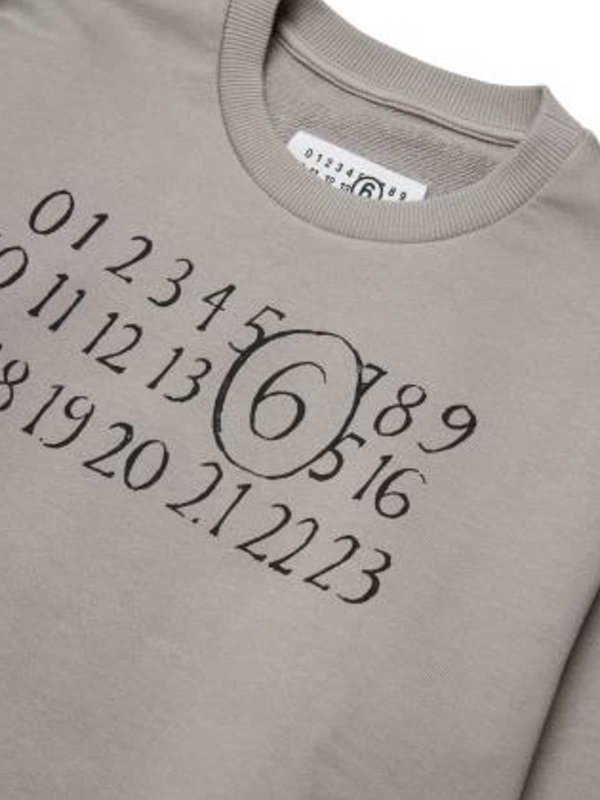 The Best Shops MM6 MAISON MARGIELA: スウェット＆セーター - スウェットシャツ/セーター - グレー