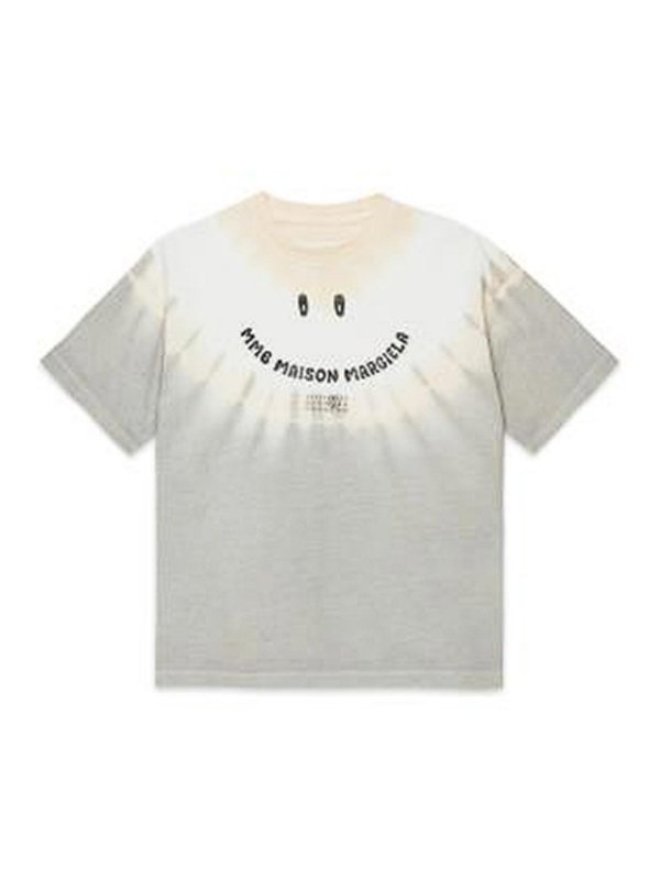 MM6 MAISON MARGIELA: Camisetas - Camiseta - Gris