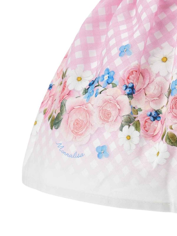 The Best Shops MONNALISA: ニーレングススカート＆ミディ丈 - 膝丈/ミディスカート - ヌードカラー