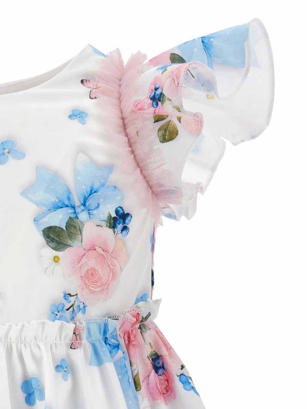 The Best Shops MONNALISA: ニーレングススカート＆ミディ丈 - 膝丈/ミディスカート - 白