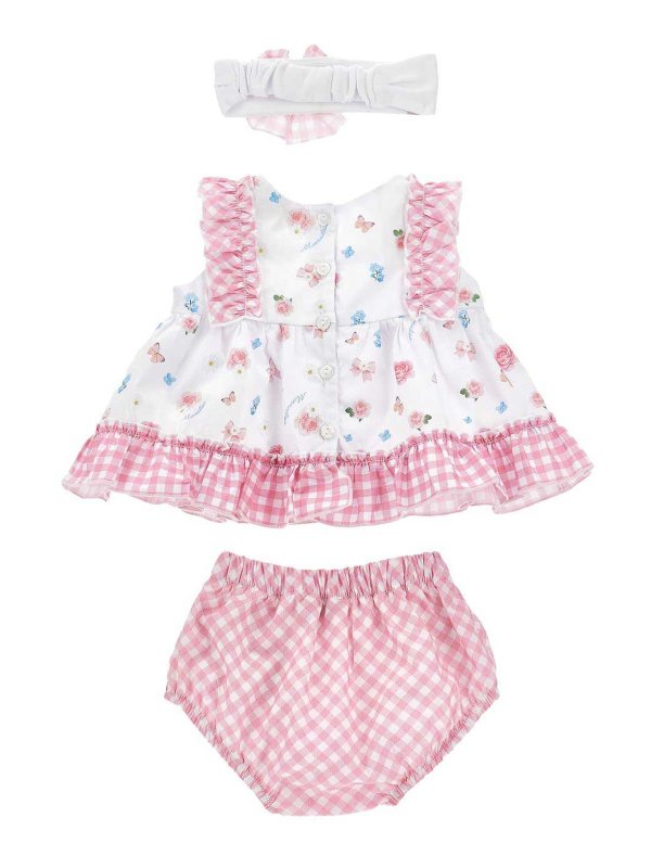 MONNALISA: ニーレングスドレス online - 膝丈ドレス - ヌードカラー