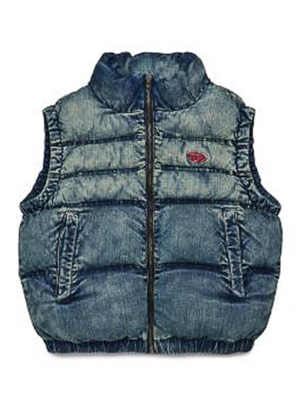 DIESEL: カジュアルジャケット - カジュアルジャケット - ブルー