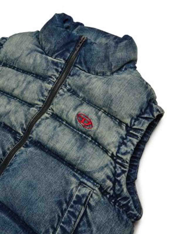 The Best Shops DIESEL: カジュアルジャケット - カジュアルジャケット - ブルー