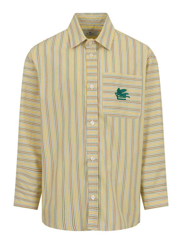 ETRO: シャツ - シャツ - イエロー