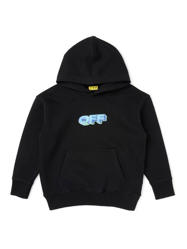 OFF-WHITE: スウェット＆セーター - スウェットシャツ/セーター - 黒
