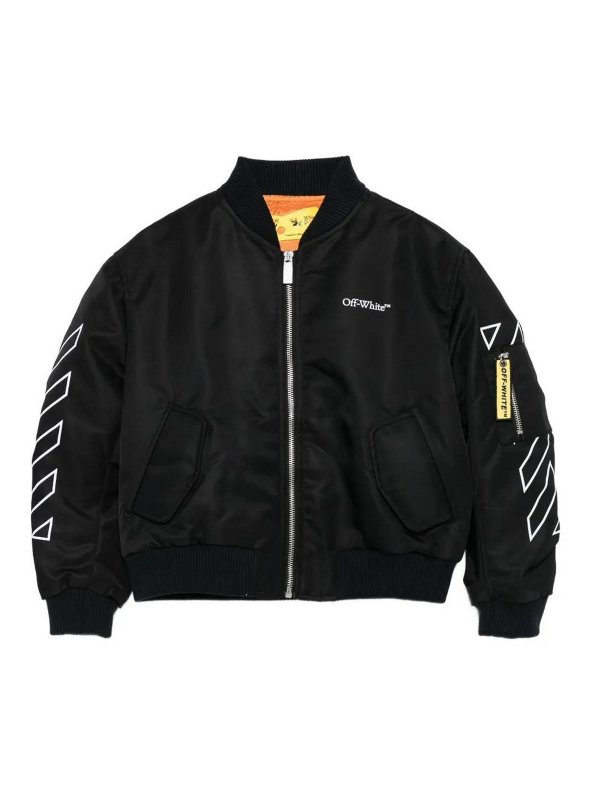 OFF-WHITE: casual jackets - Jacket With Logo