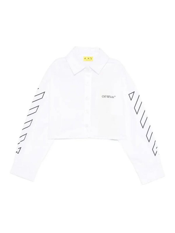 OFF-WHITE: Hemden - Hemd - Weiß