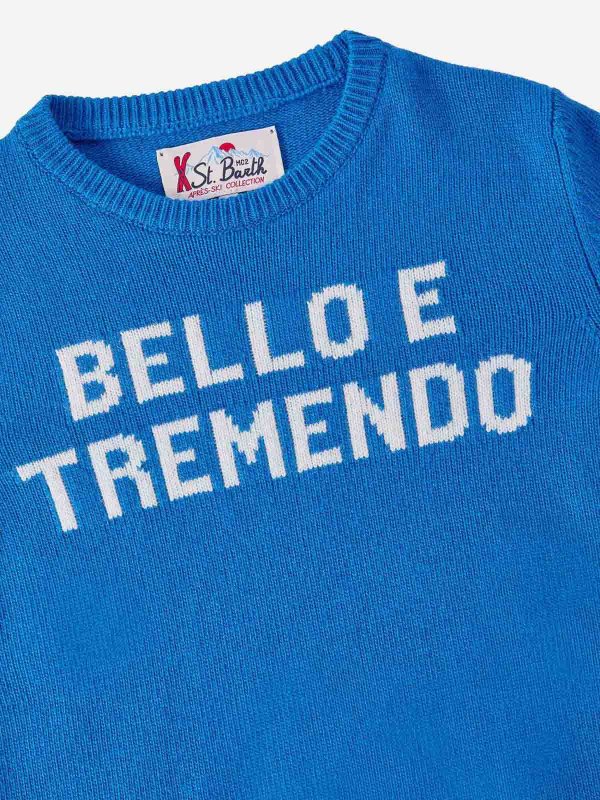 The Best Shops MC2 SAINT BARTH: クルーネック - クルーネック - ブルー