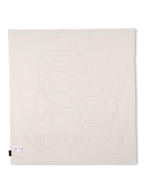 KARL LAGERFELD: ブランケット＆毛布 online - スロー/ブランケット - クリーム