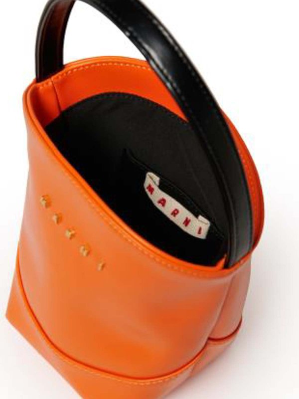 トートバッグ - オレンジ shop online: Marni