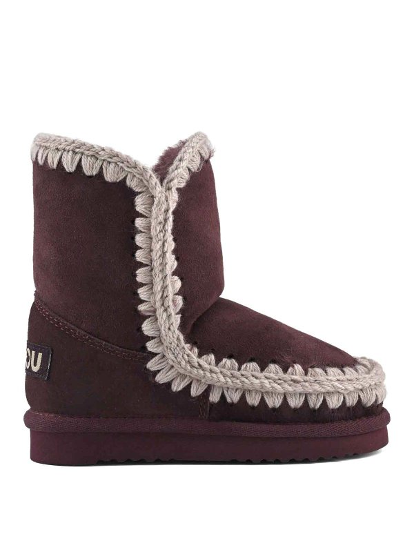 MOU: ブーツ - ブーツ - ダークレッド