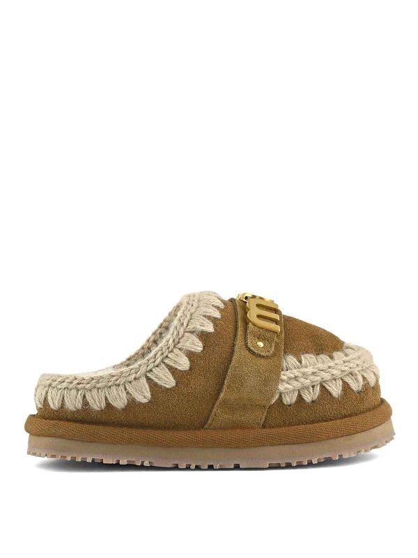 MOU: mules shoes online - Eskimo Slipper Camel