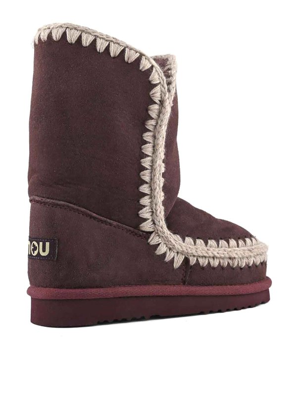 The Best Shops MOU: ブーツ - ブーツ - ダークレッド