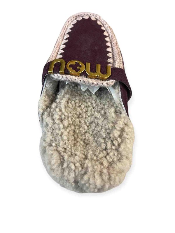 The Best Shops MOU: Mules - Mules - Dunkelrot