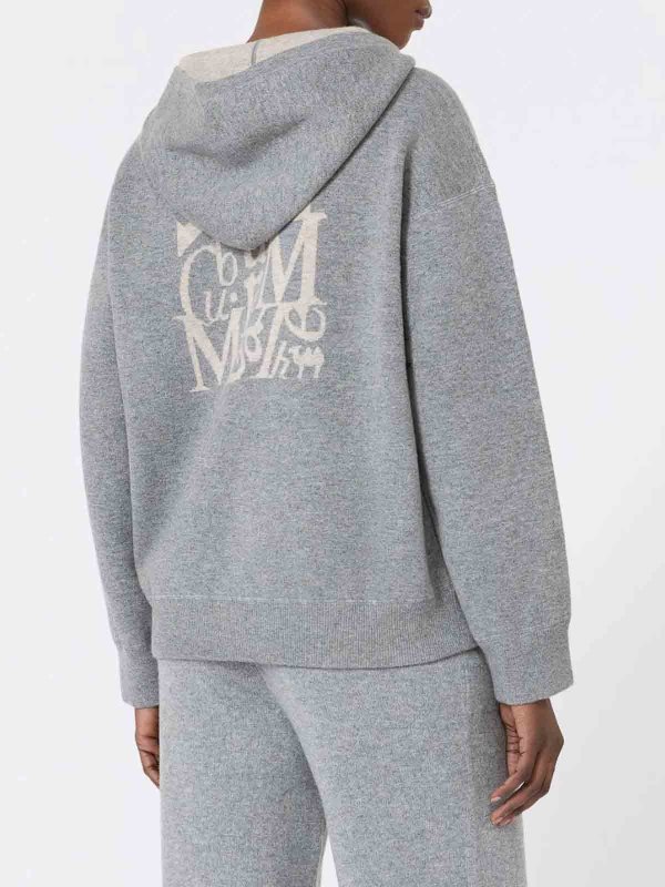 カーディガン - グレー shop online: S MAX MARA