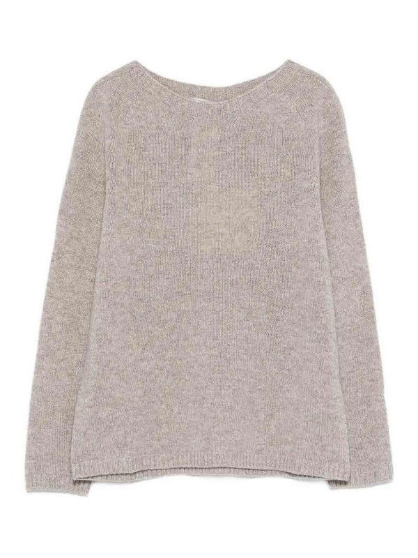 S MAX MARA: クルーネック - クルーネック - ベージュ