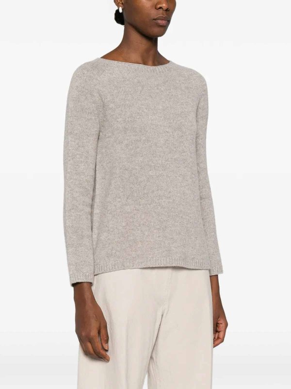 The Best Shops S MAX MARA: クルーネック - クルーネック - ベージュ