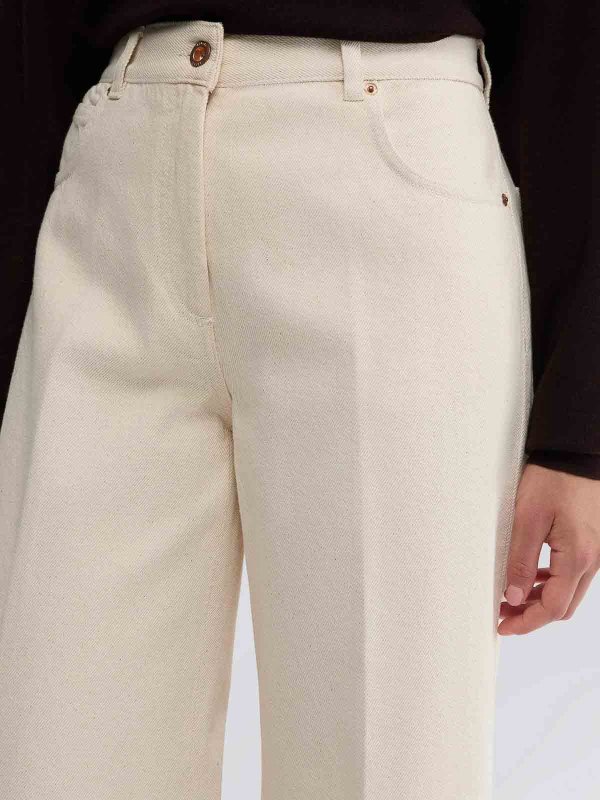 Vaqueros Rectos - Crema shop online: ASPESI