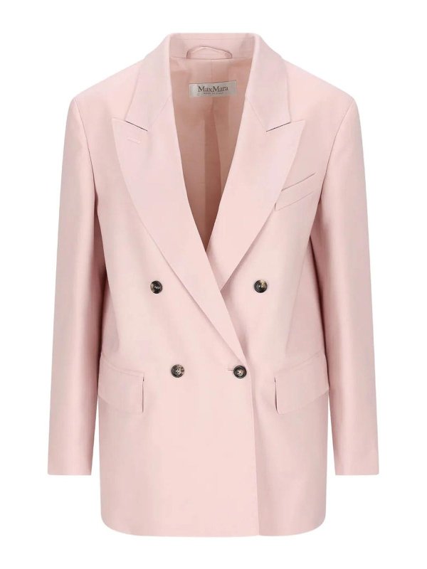 Max Mara: casual jackets - Pink Shadow Jacket
