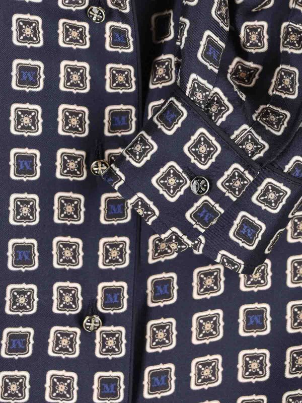 The Best Shops Max Mara: シャツ - シャツ - ブルー