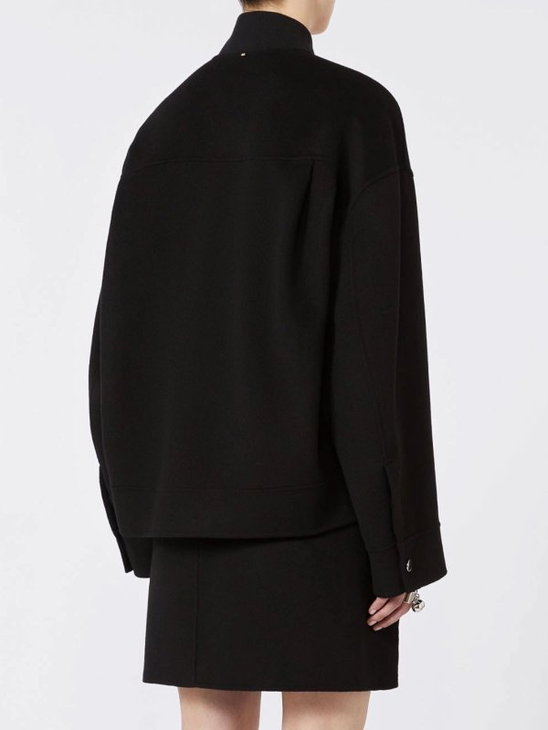 The Best Shops SPORTMAX: ボンバージャケット - ボンバージャケット - 黒