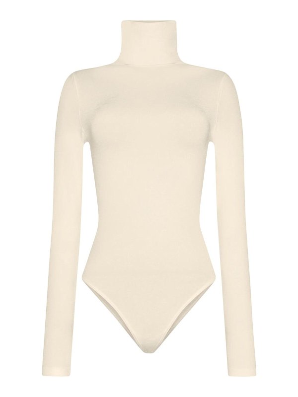 WOLFORD: Tops und Tank Tops - Top - Creme