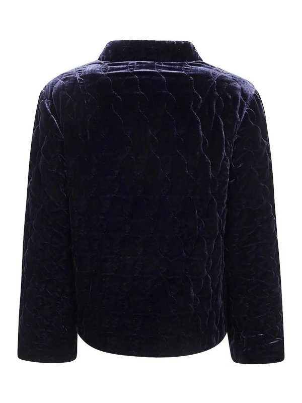 ASPESI: casual jackets online - Blue Quilted Jacket