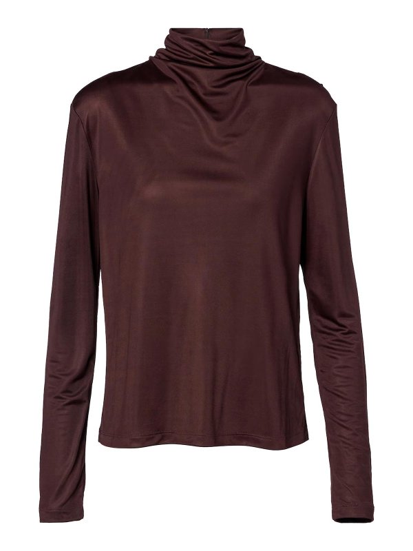 DRIES VAN NOTEN: タートルネック - タートルネック/ポロネック - ボルドー